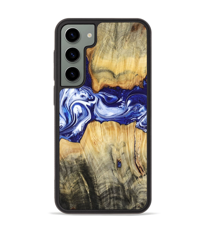 Galaxy S23 Plus Wood Phone Case - Leanne (Blue, 799040)