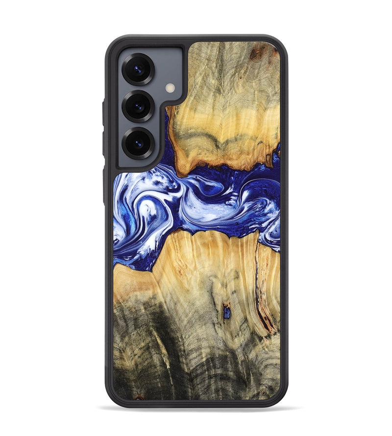 Galaxy S25 Plus Wood Phone Case - Leanne (Blue, 799040)
