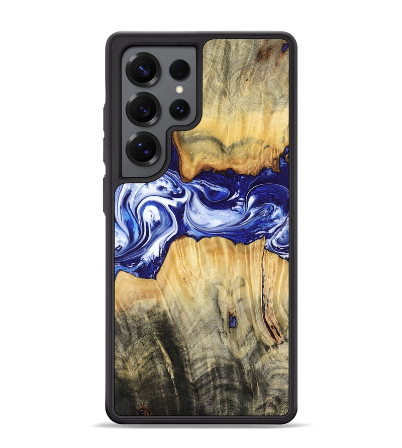 Galaxy S25 Ultra Wood Phone Case - Leanne (Blue, 799040)