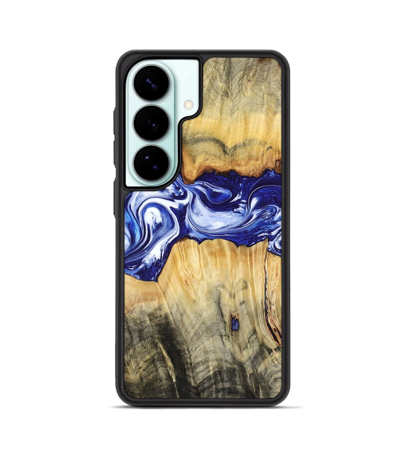 Galaxy S26 Wood Phone Case - Leanne (Blue, 799040)