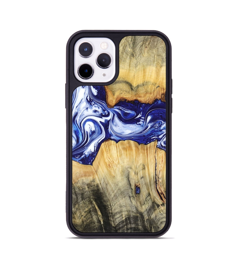 iPhone 11 Pro Wood Phone Case - Leanne (Blue, 799040)