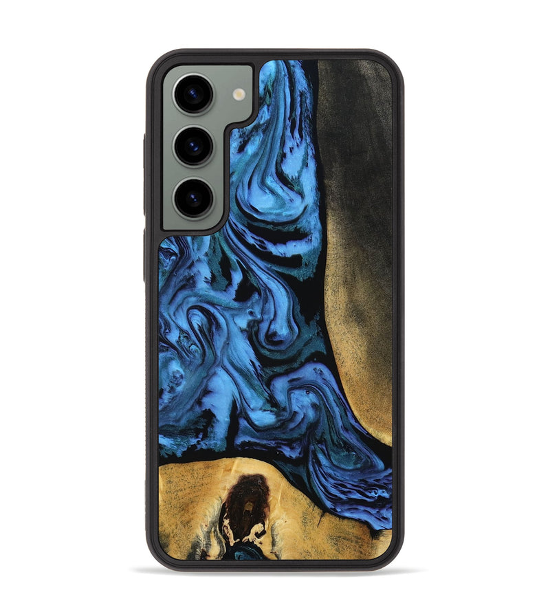 Galaxy S23 Plus Wood Phone Case - Mandi (Blue, 799041)