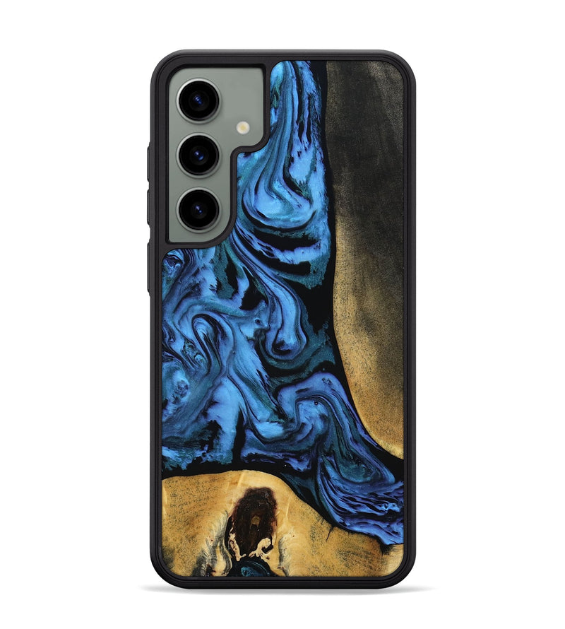 Galaxy S24 Plus Wood Phone Case - Mandi (Blue, 799041)