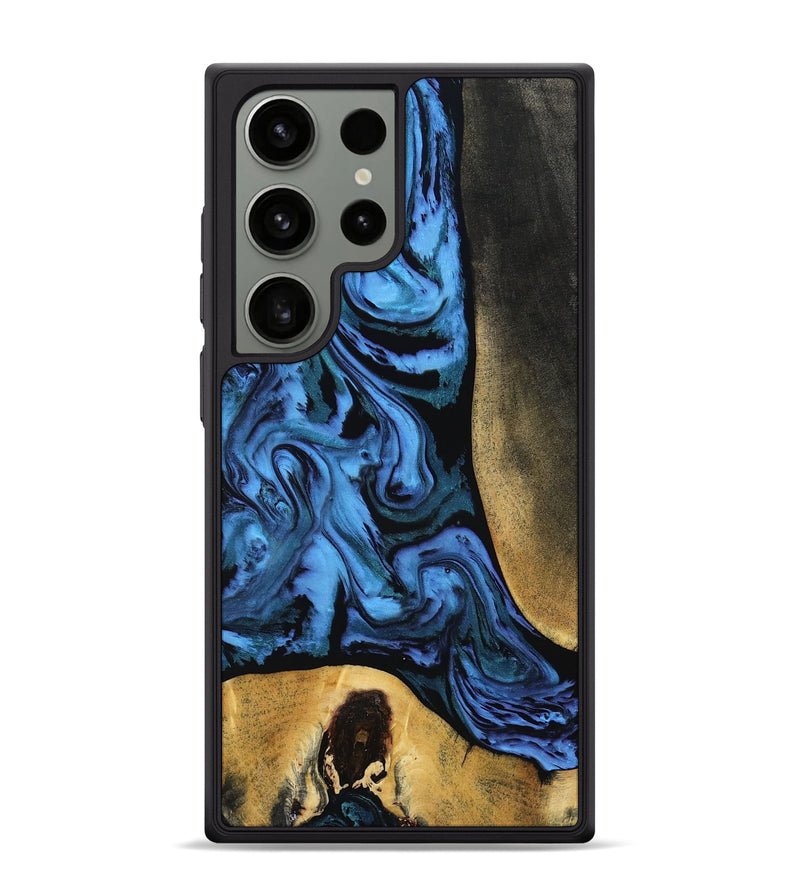 Galaxy S24 Ultra Wood Phone Case - Mandi (Blue, 799041)