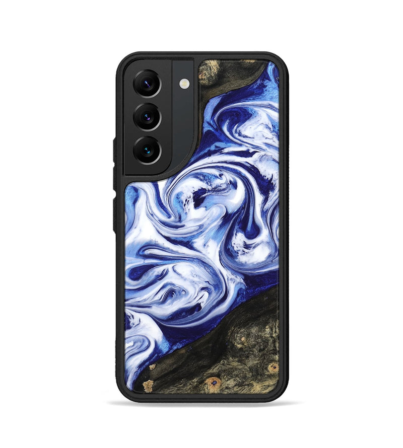 Galaxy S22 Wood Phone Case - Olaf (Blue, 799042)