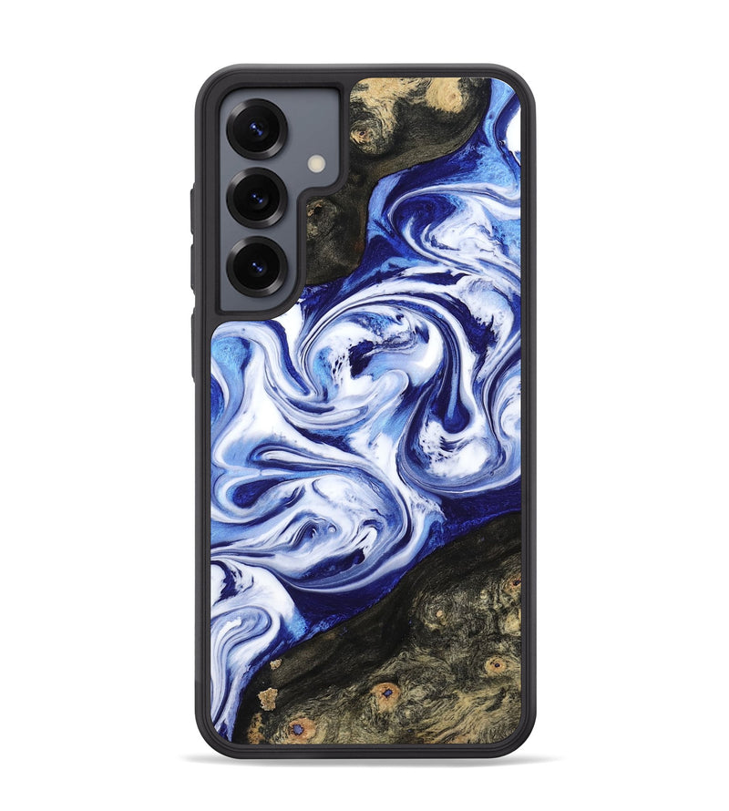 Galaxy S25 Plus Wood Phone Case - Olaf (Blue, 799042)