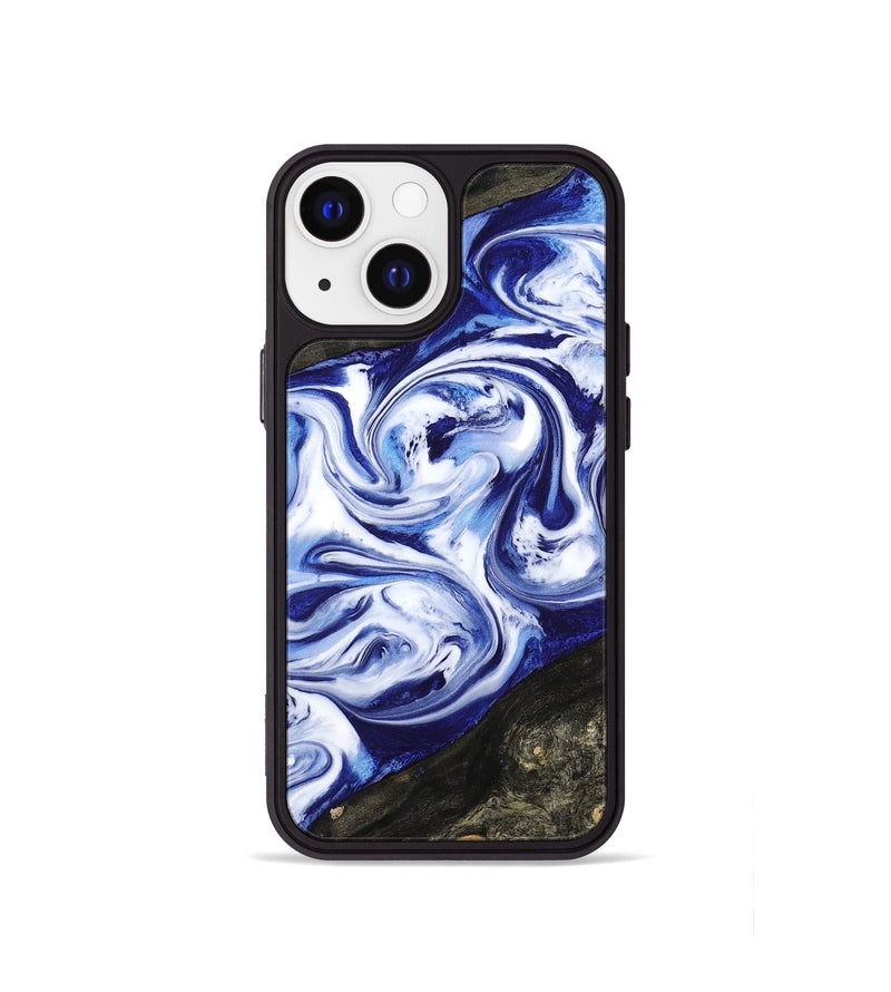 iPhone 13 mini Wood Phone Case - Olaf (Blue, 799042)