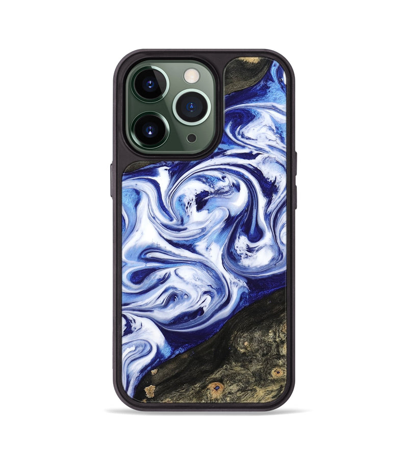 iPhone 13 Pro Wood Phone Case - Olaf (Blue, 799042)