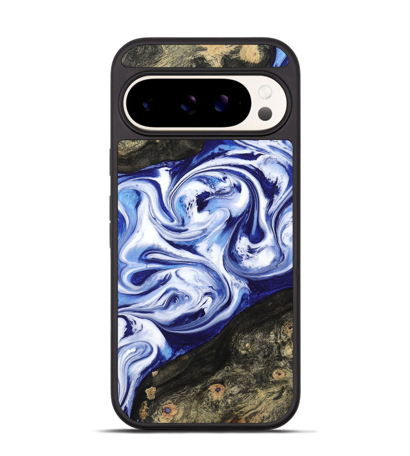 Pixel 9 Pro Wood Phone Case - Olaf (Blue, 799042)
