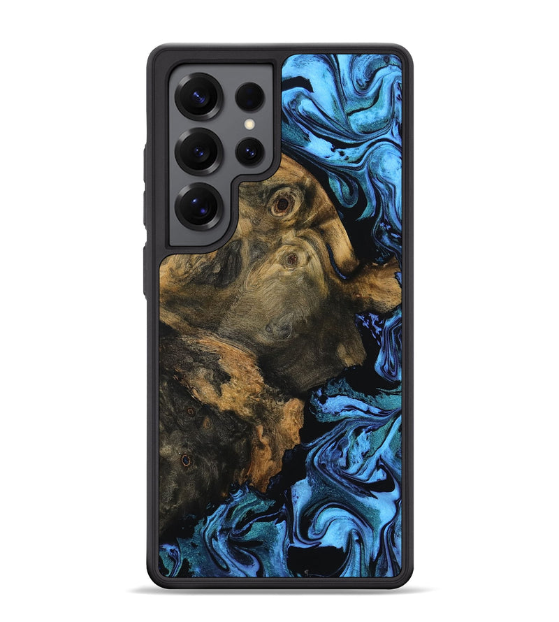Galaxy S25 Ultra Wood Phone Case - Javier (Blue, 799045)