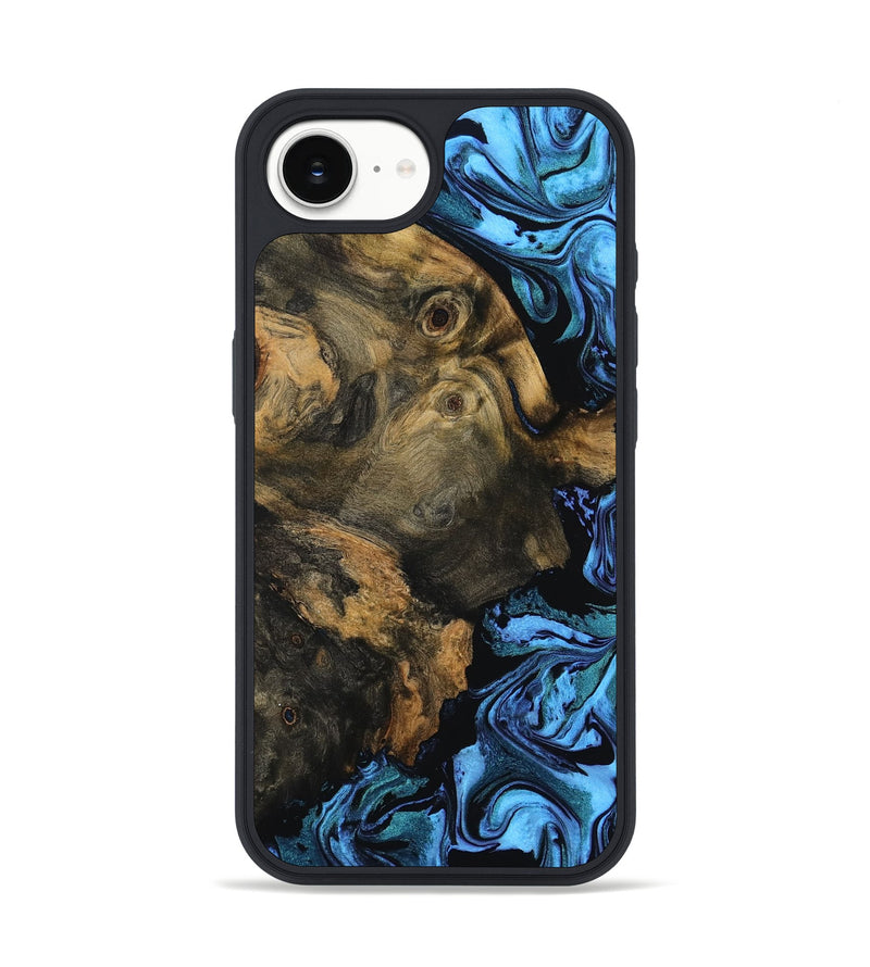 iPhone 16e Wood Phone Case - Javier (Blue, 799045)