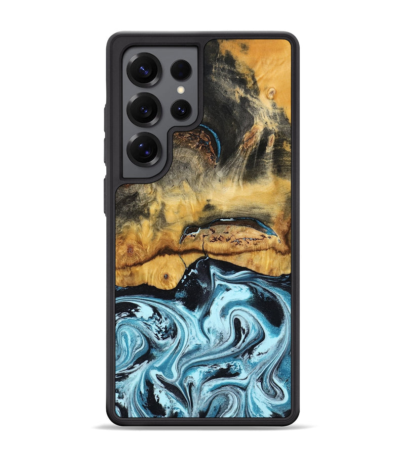 Galaxy S25 Ultra Wood Phone Case - Jesse (Blue, 799047)