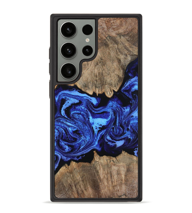 Galaxy S23 Ultra Wood Phone Case - Kamari (Blue, 799048)