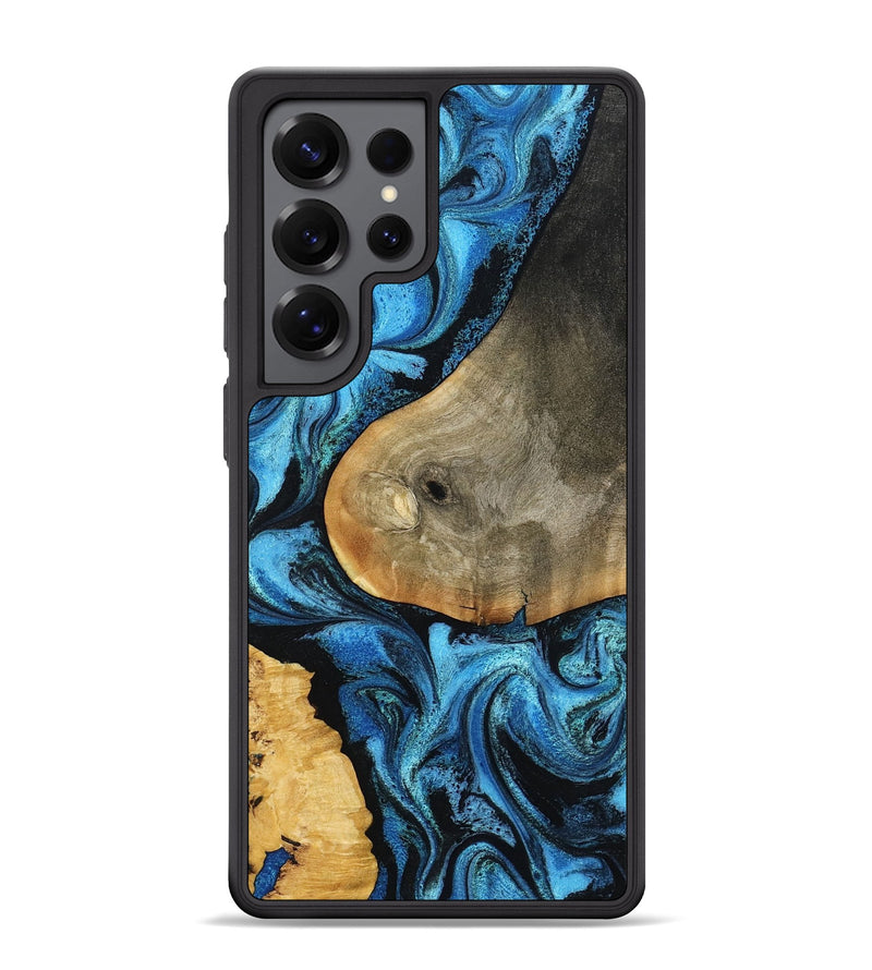 Galaxy S25 Ultra Wood Phone Case - Kelsea (Blue, 799049)