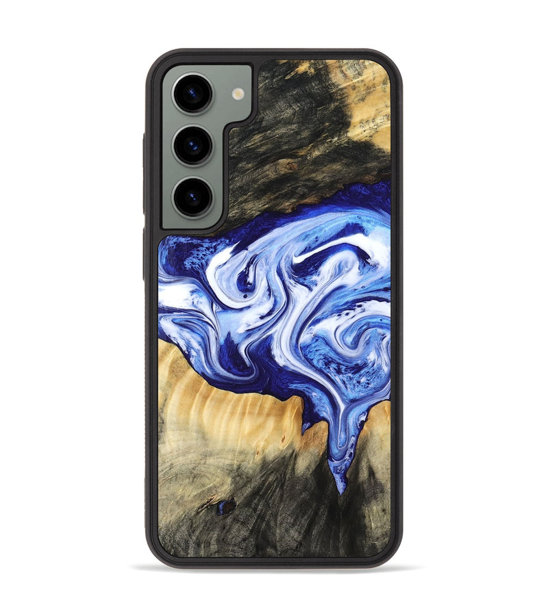 Galaxy S23 Plus Wood Phone Case - Ola (Blue, 799051)