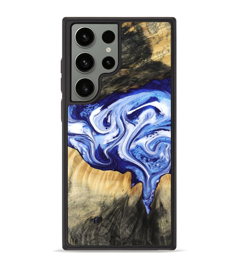 Galaxy S23 Ultra Wood Phone Case - Ola (Blue, 799051)