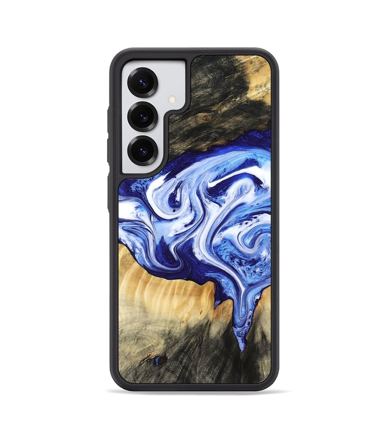 Galaxy S25 Wood Phone Case - Ola (Blue, 799051)