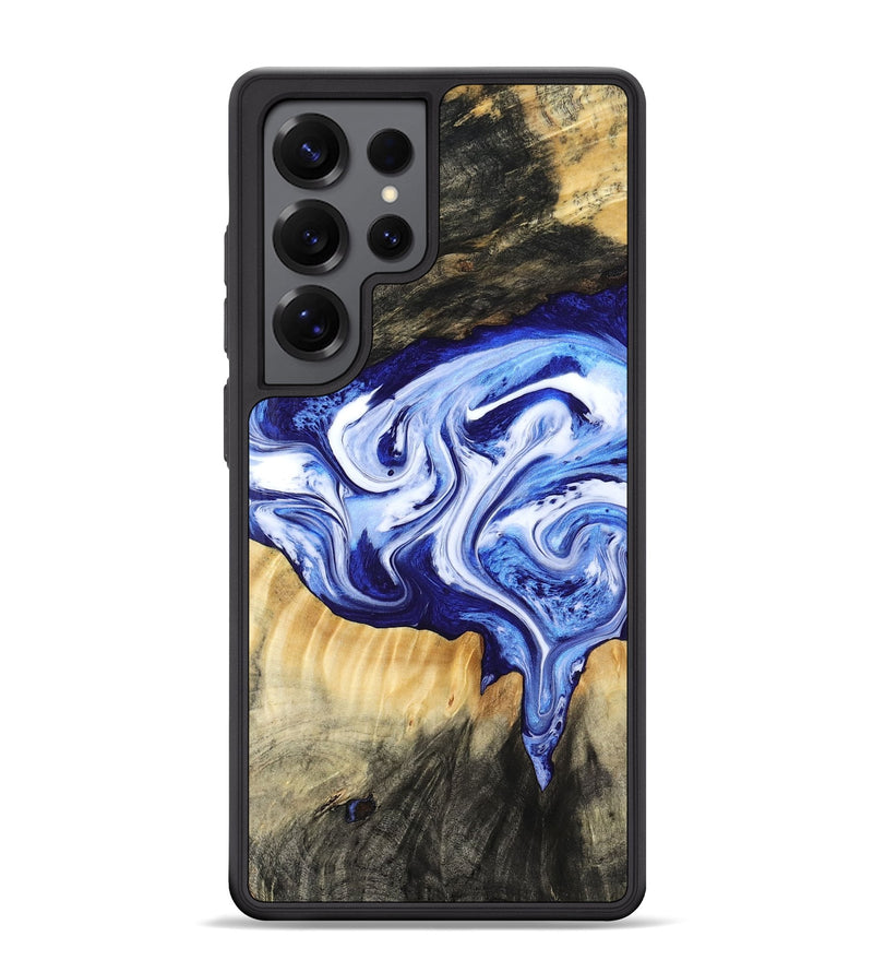 Galaxy S25 Ultra Wood Phone Case - Ola (Blue, 799051)