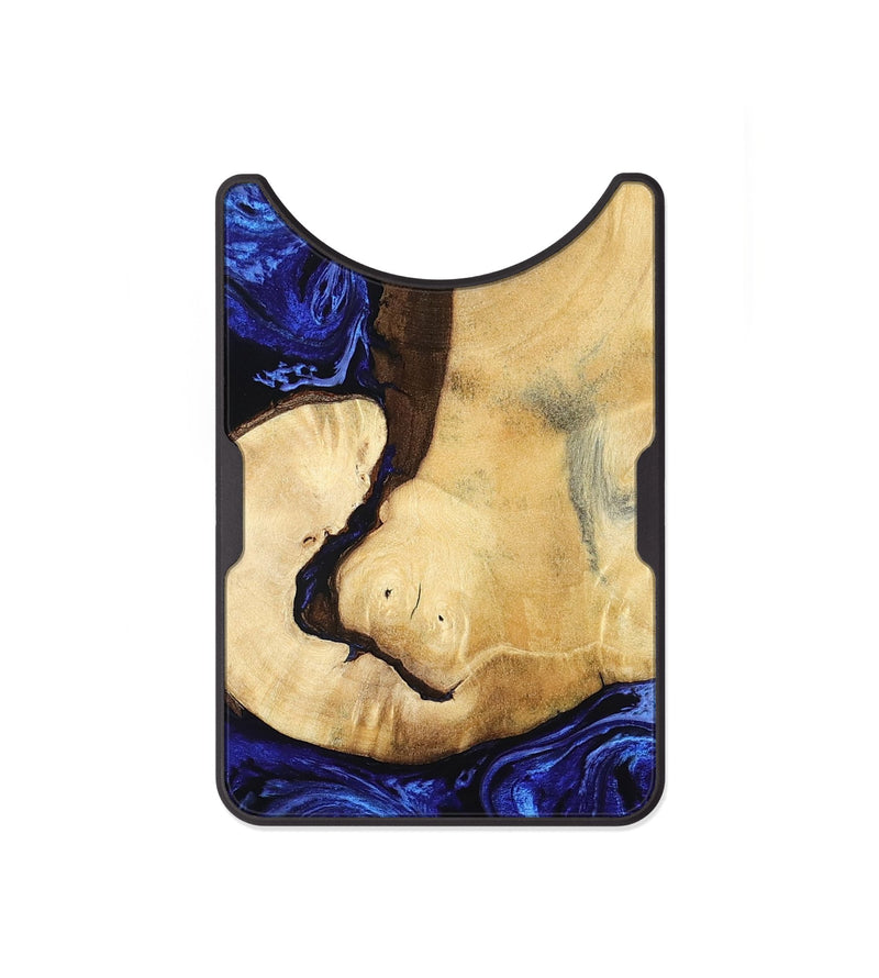 Alloy Wood Wallet - Leilani (Blue, 799057)