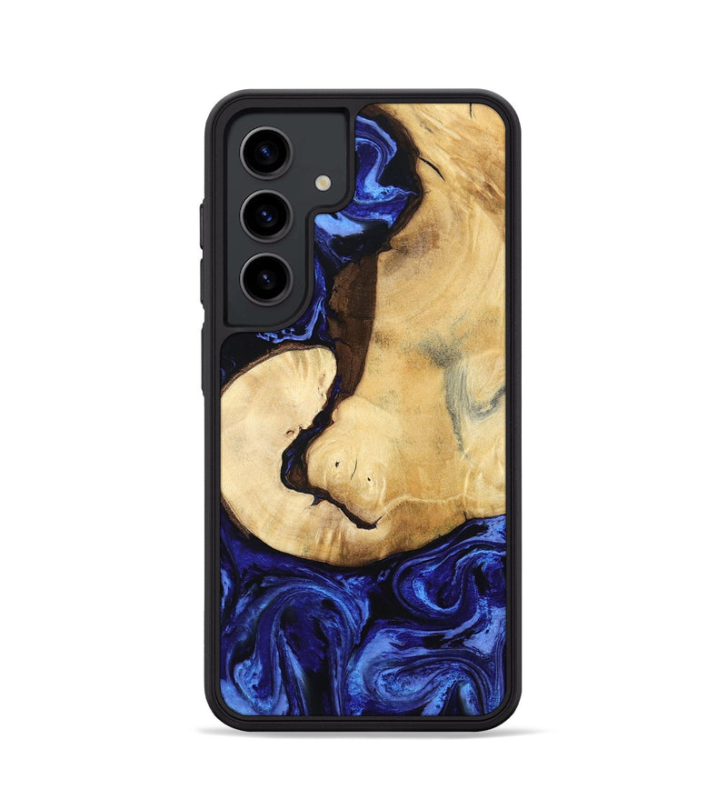 Galaxy S24 Wood Phone Case - Leilani (Blue, 799057)