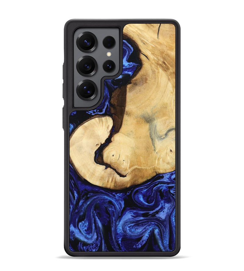 Galaxy S25 Ultra Wood Phone Case - Leilani (Blue, 799057)