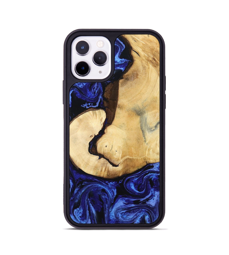 iPhone 11 Pro Wood Phone Case - Leilani (Blue, 799057)
