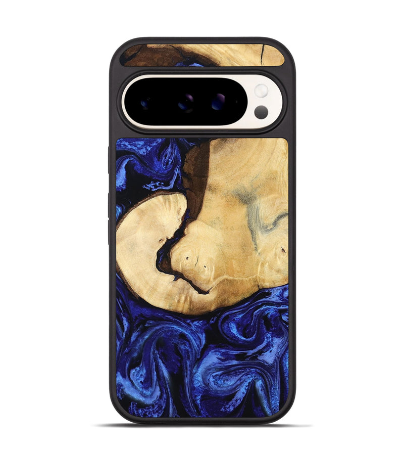 Pixel 9 Pro Wood Phone Case - Leilani (Blue, 799057)