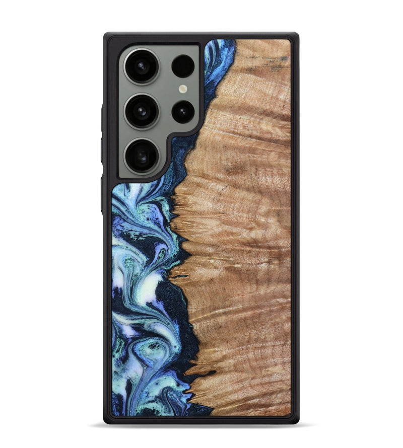 Galaxy S24 Ultra Wood Phone Case - Jayne (Blue, 799058)