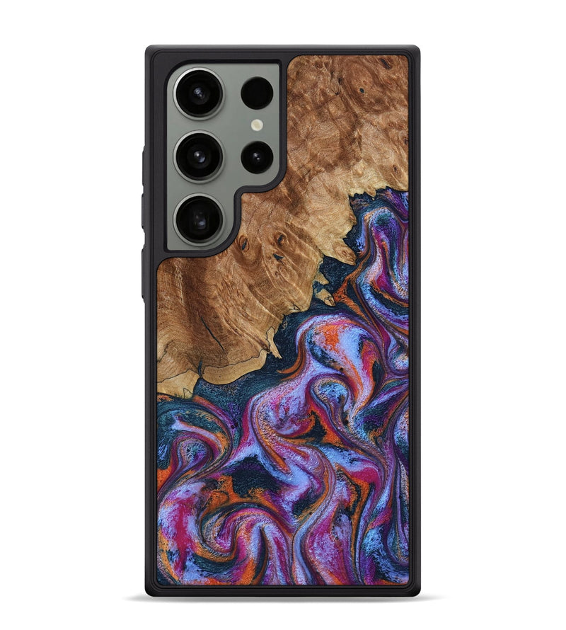 Galaxy S24 Ultra Wood Phone Case - Nya (Blue, 799060)