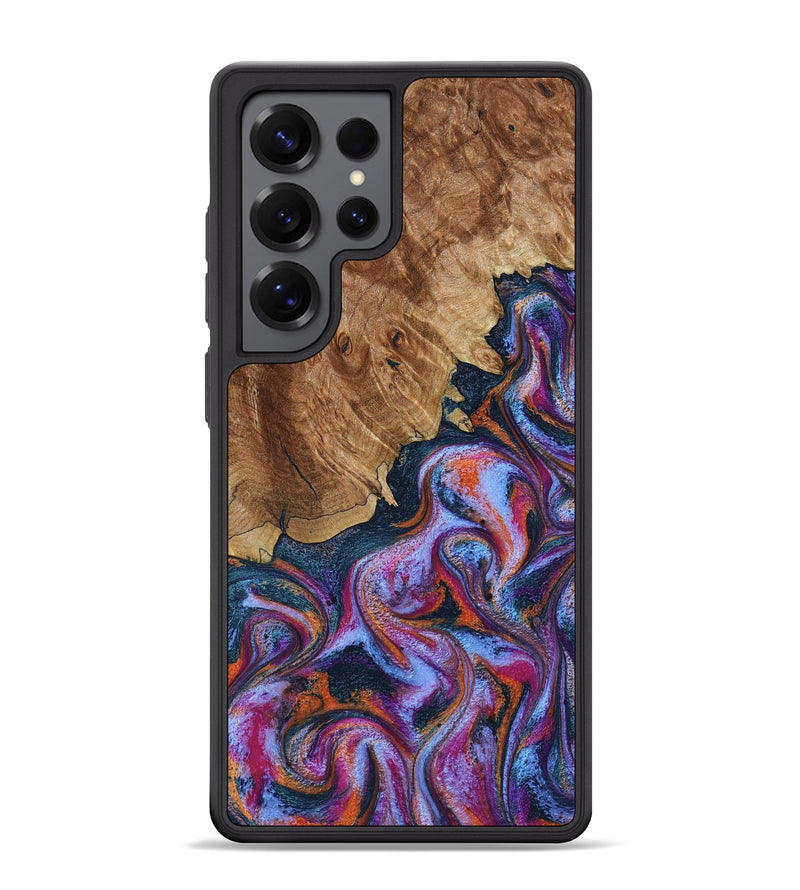 Galaxy S25 Ultra Wood Phone Case - Nya (Blue, 799060)