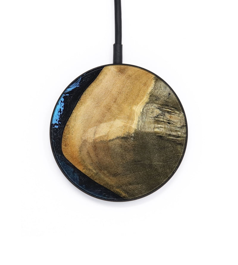 Circle Wood Wireless Charger - Kora (Blue, 799062)