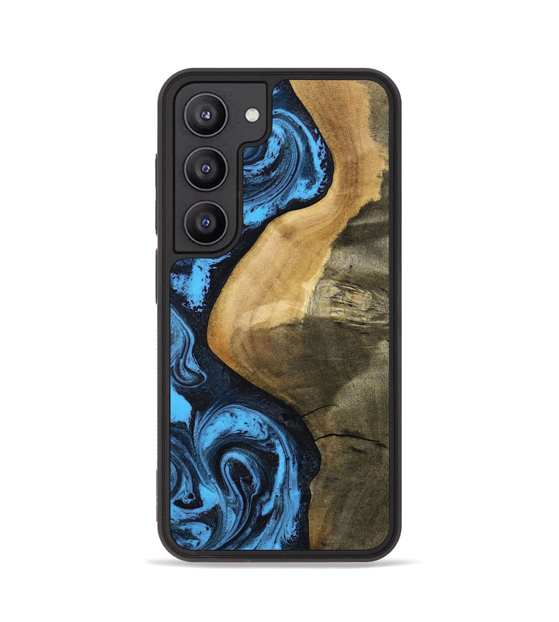Galaxy S23 Wood Phone Case - Kora (Blue, 799062)