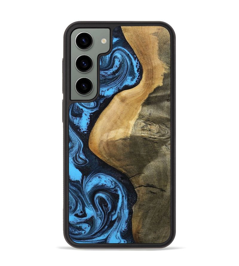 Galaxy S23 Plus Wood Phone Case - Kora (Blue, 799062)