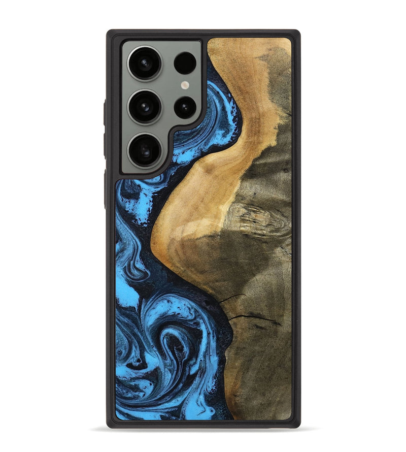 Galaxy S23 Ultra Wood Phone Case - Kora (Blue, 799062)