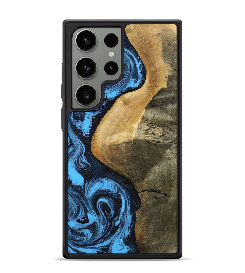 Galaxy S24 Ultra Wood Phone Case - Kora (Blue, 799062)