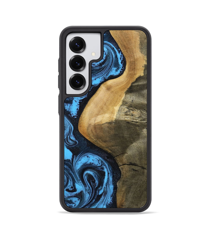 Galaxy S25 Wood Phone Case - Kora (Blue, 799062)