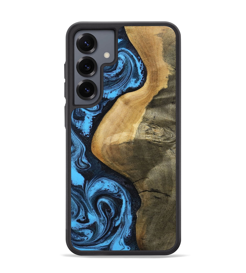 Galaxy S25 Plus Wood Phone Case - Kora (Blue, 799062)