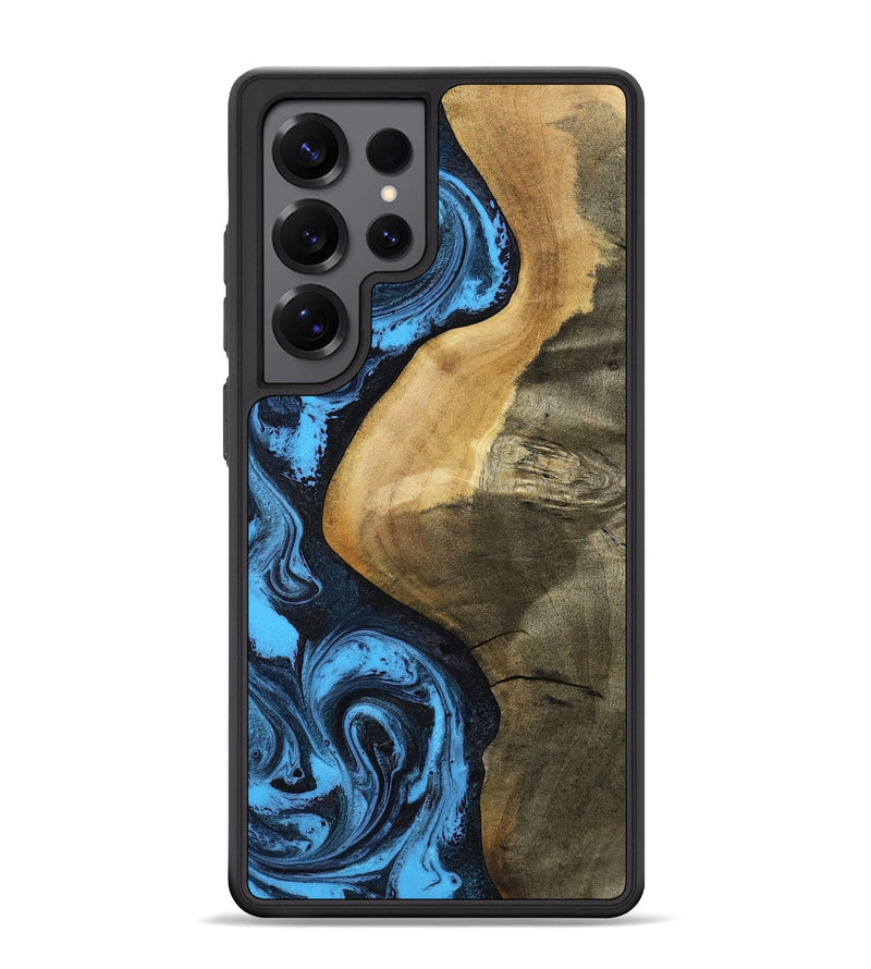 Galaxy S25 Ultra Wood Phone Case - Kora (Blue, 799062)