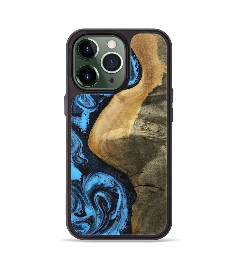 iPhone 13 Pro Wood Phone Case - Kora (Blue, 799062)