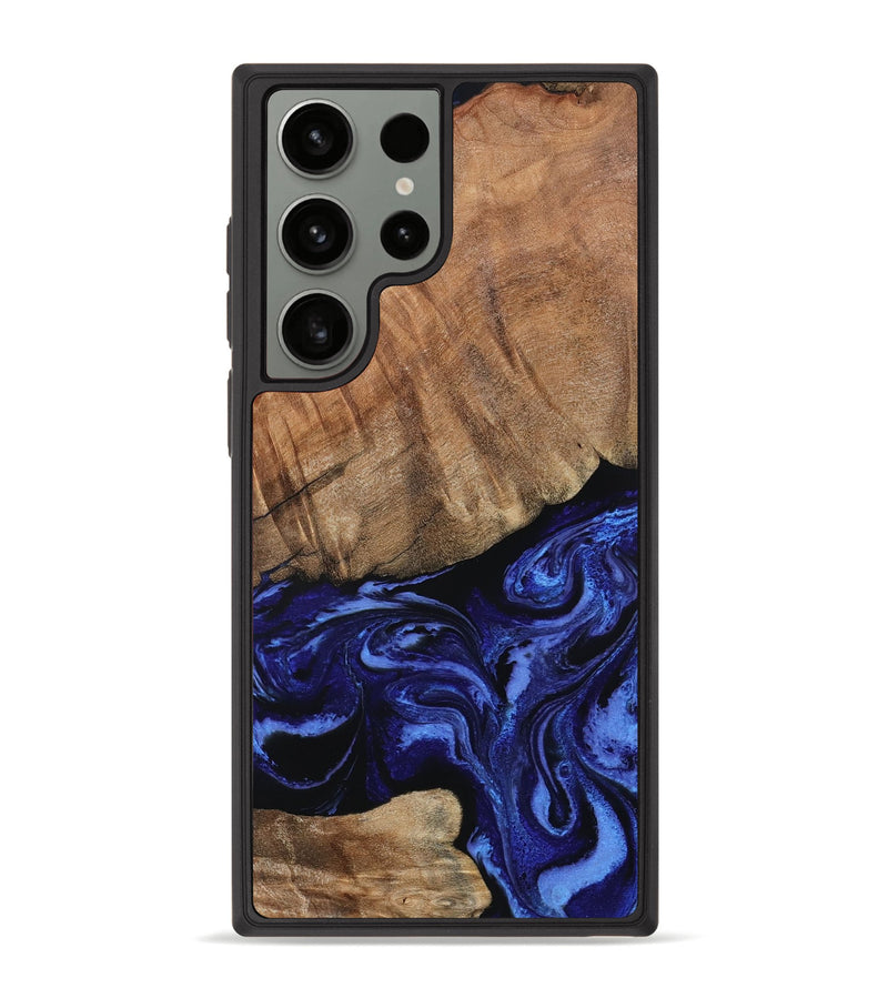 Galaxy S23 Ultra Wood Phone Case - Alex (Blue, 799066)