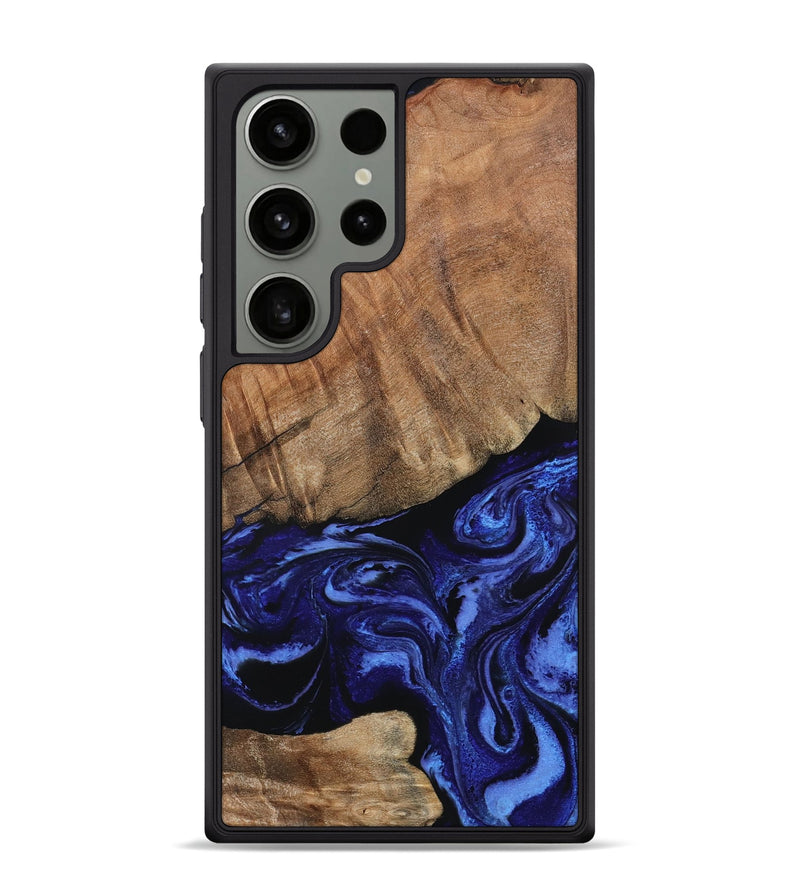 Galaxy S24 Ultra Wood Phone Case - Alex (Blue, 799066)
