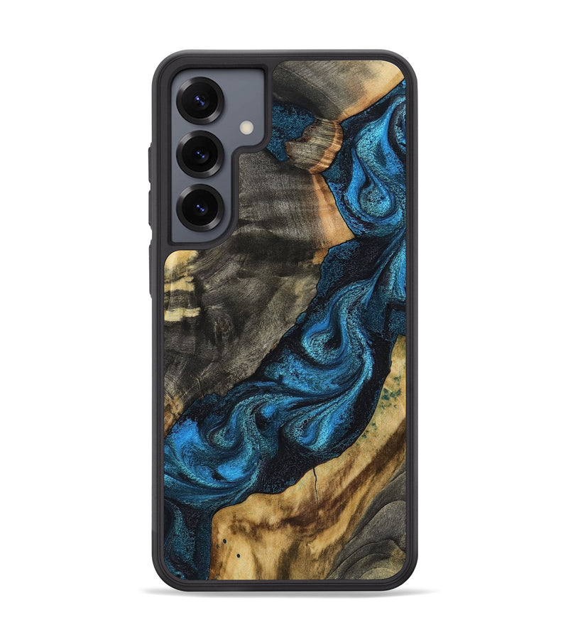 Galaxy S25 Plus Wood Phone Case - Bambi (Blue, 799068)
