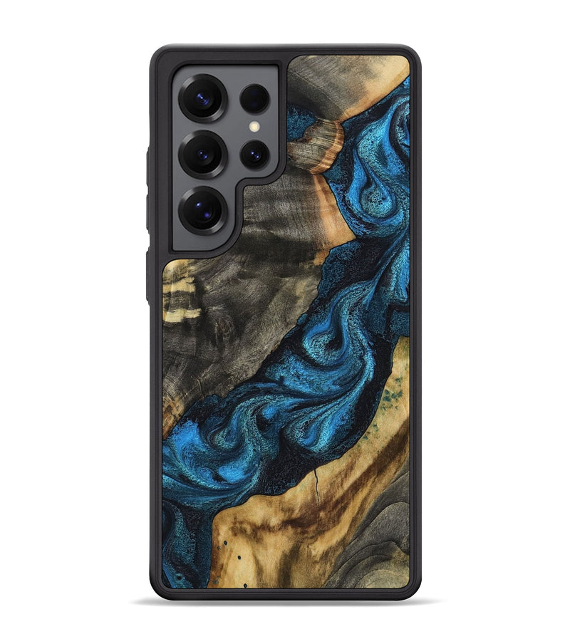 Galaxy S25 Ultra Wood Phone Case - Bambi (Blue, 799068)