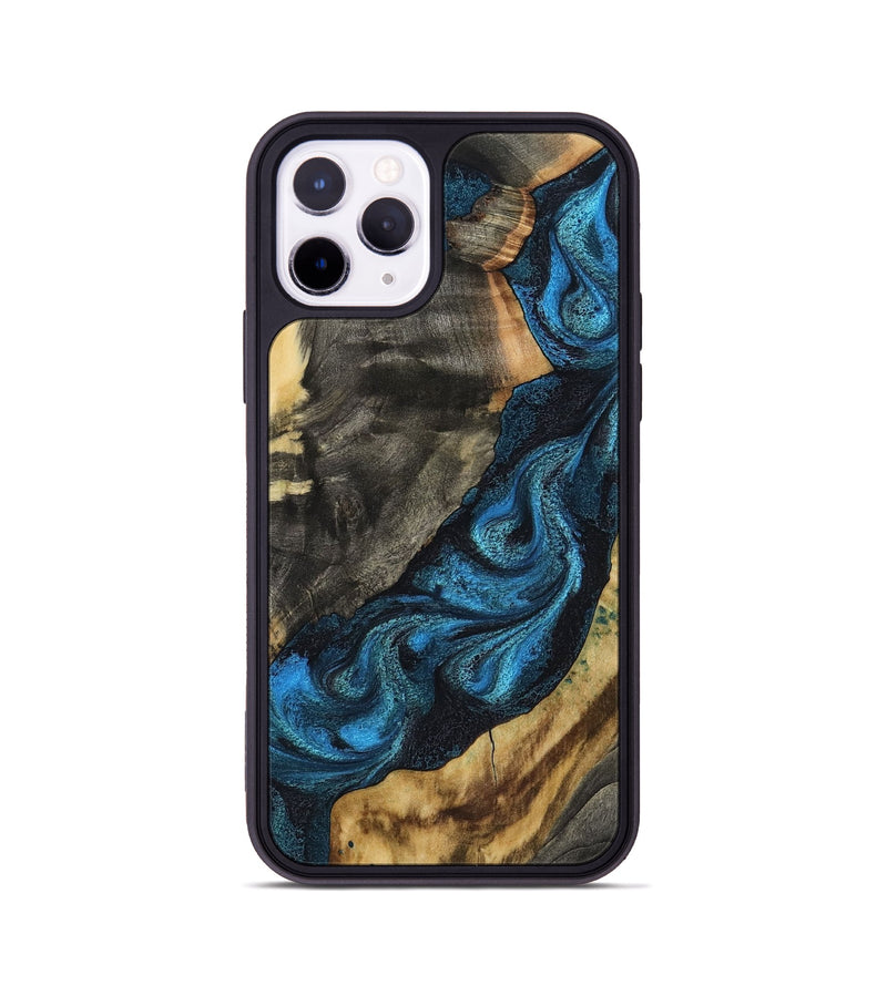 iPhone 11 Pro Wood Phone Case - Bambi (Blue, 799068)