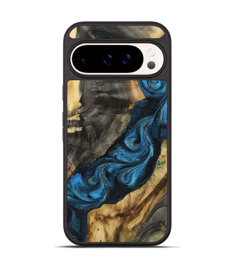 Pixel 9 Wood Phone Case - Bambi (Blue, 799068)