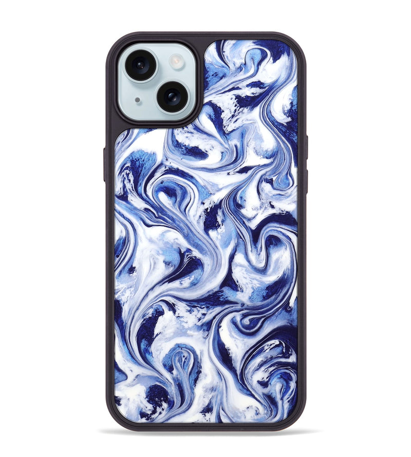 iPhone 15 Plus ResinArt Phone Case - Jayme (Blue, 799069)