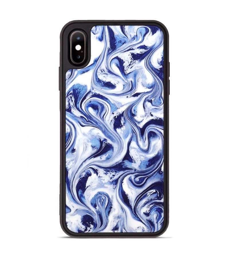 iPhone Xs Max ResinArt Phone Case - Jayme (Blue, 799069)