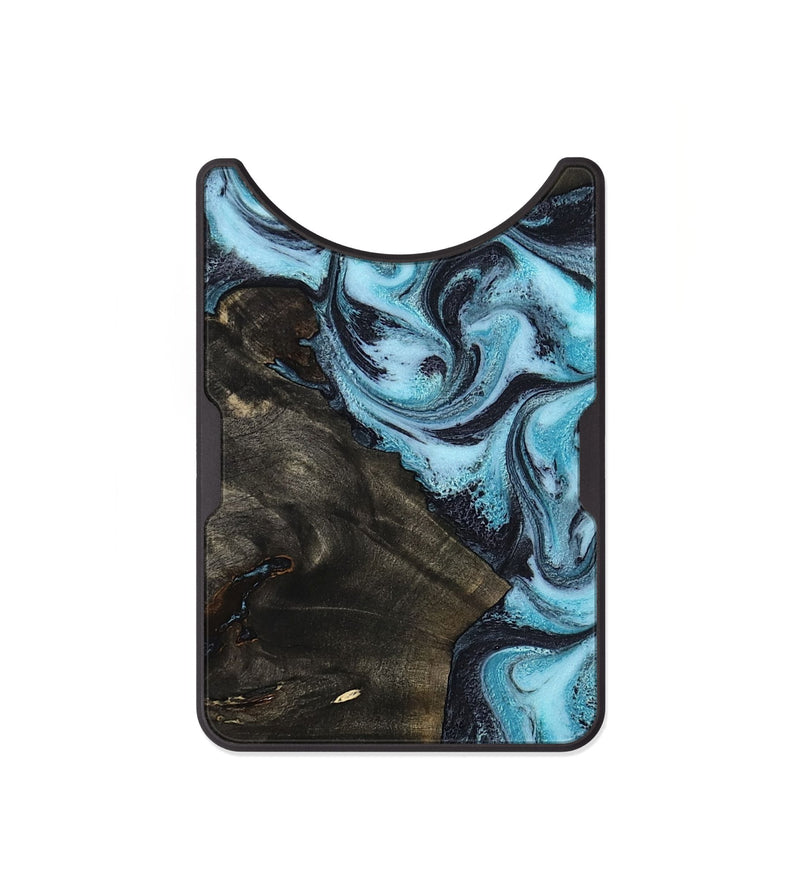 Alloy Wood Wallet - Lindy (Blue, 799076)