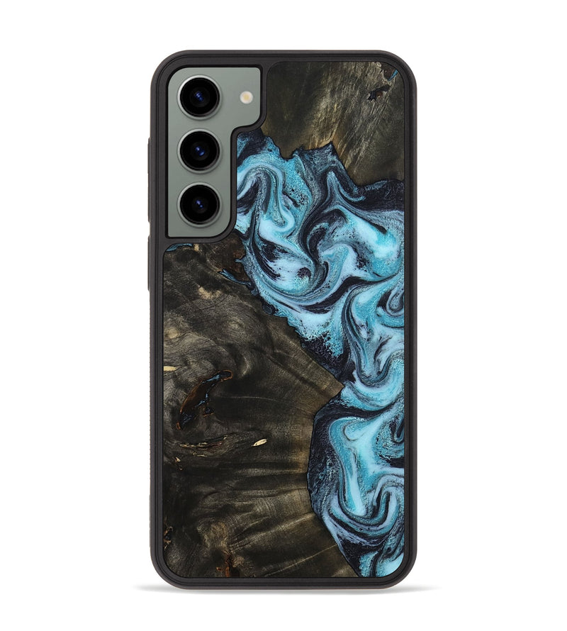 Galaxy S23 Plus Wood Phone Case - Lindy (Blue, 799076)