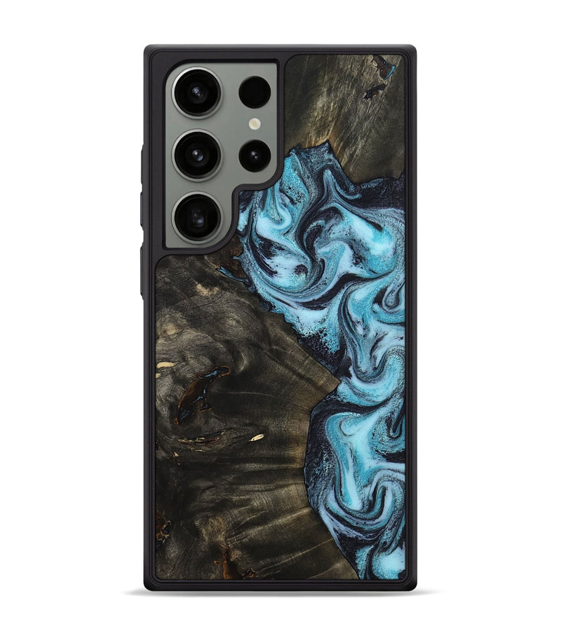 Galaxy S24 Ultra Wood Phone Case - Lindy (Blue, 799076)